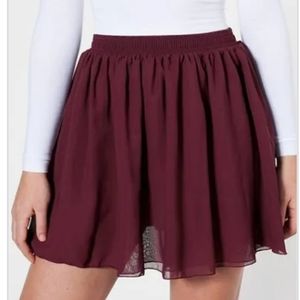 NWT American Apparel Chiffon Skirt